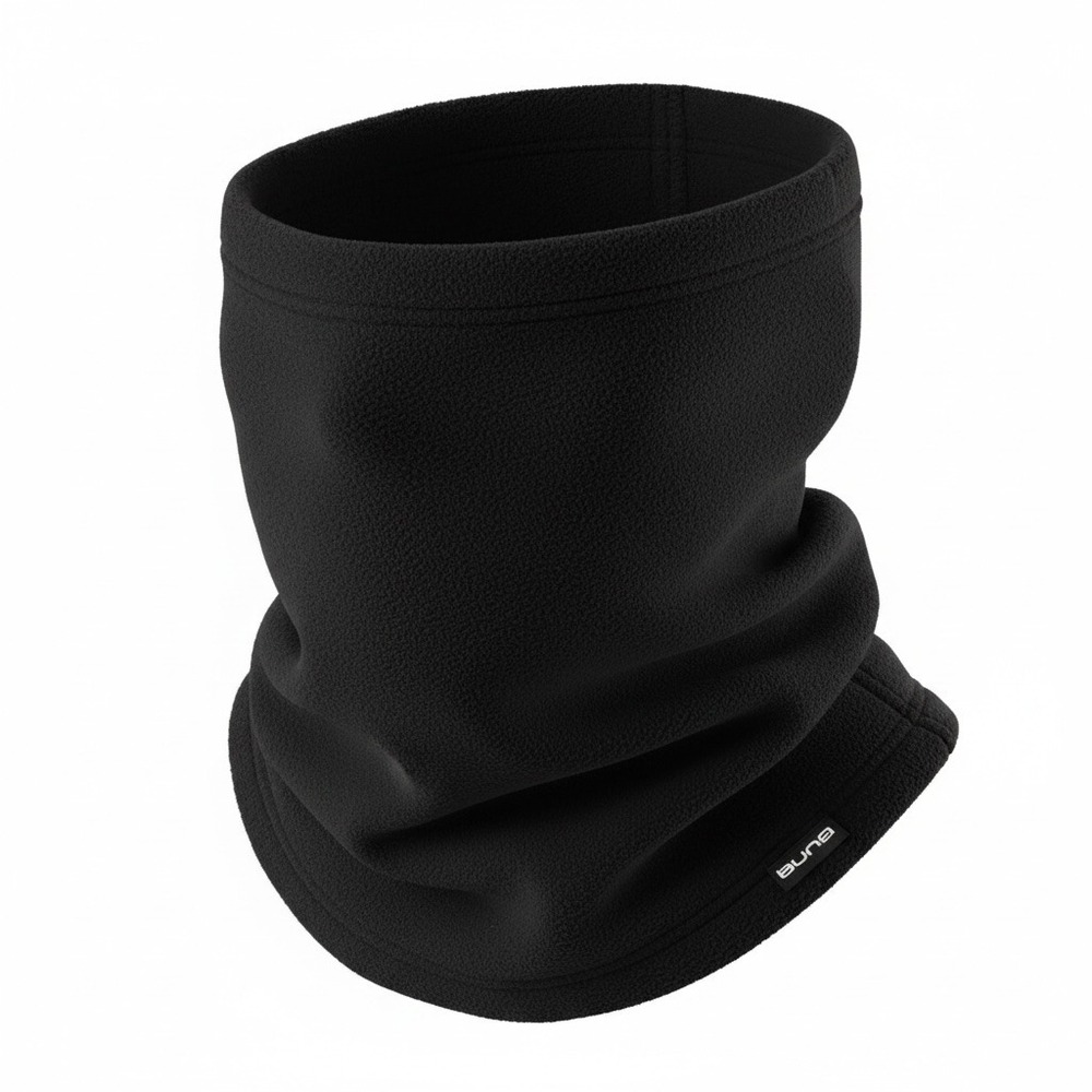 Bula Power Fleece Neck Gaiter Warmer Black One Size Ski Vacation Athleisure